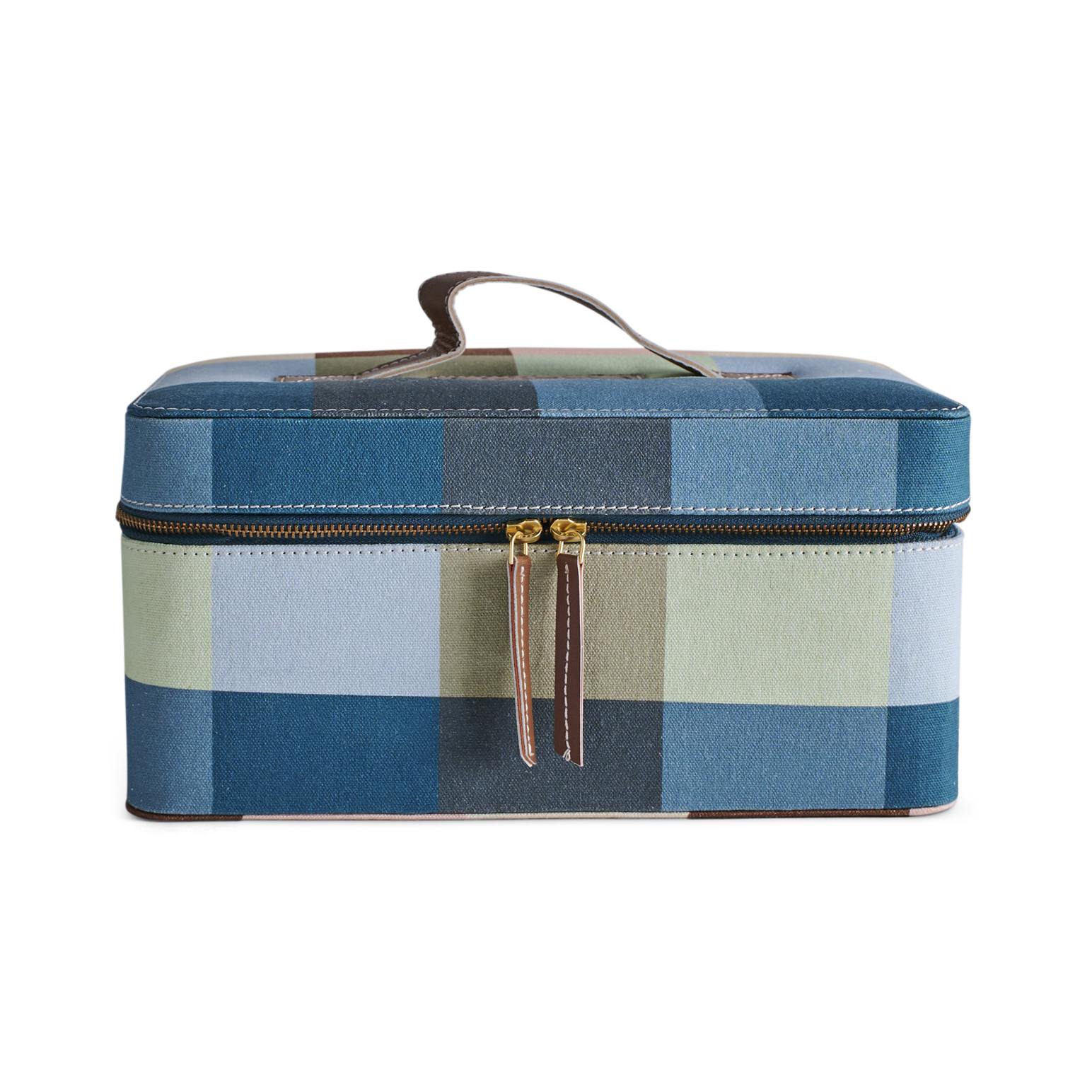 Kip&Co Woodlands Tartan Toiletry Case